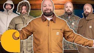 Which Carhartt Jacket is WARMEST [upl. by Ainocal102]