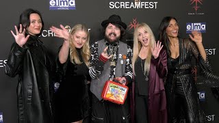 Cast of quotOnyx the Fortuitous and the Talisman of Soulsquot Pose Together at Screamfest LA 2023 [upl. by Jacquelin]