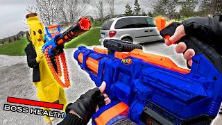 NERF OPS FORTNITE CAMPAIGN  MISSION 5 Nerf First Person [upl. by Milburn]