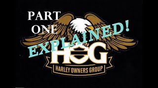 Harley Davidson HOG membership explained [upl. by Nyleimaj]