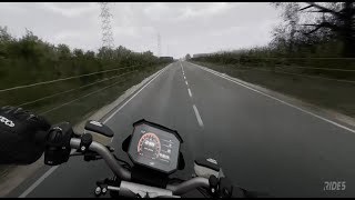 Mv Agusta Brutale 800 RR Top Speed [upl. by Judas]