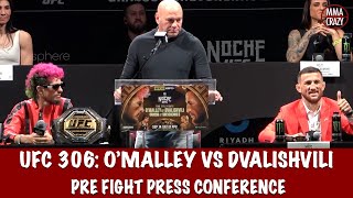 Full UFC 306 Pre Fight Press Conference Sean O’Malley vs Merab Dvalishvili [upl. by Sclar]