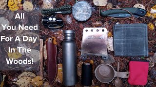 My Fall Bushcraft Haversack Loadout [upl. by Enilrad]