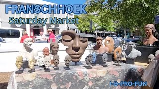 FRANSCHHOEK SATURDAY MARKET [upl. by Anastice259]