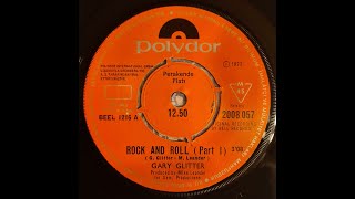 Gary Glitter  Rock And Roll Part 1  7 inch vinyl single [upl. by Izabel]