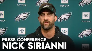 Eagles Press Conference Nick Sirianni  September 30 2024 [upl. by Nosecyrb]