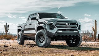 New 2024 Toyota Tacoma SR5 Longbed Build Review [upl. by Akcirret726]