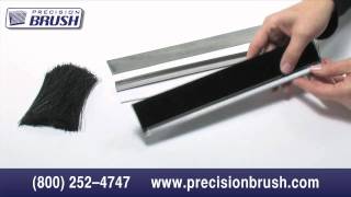 Precision Brush  Metal Channel Strip Brush [upl. by Garwin]