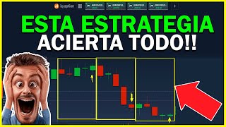 🔥LA MEJOR ESTRATEGIA FACIL PARA OPCIONES BINARIAS 2023 IQ OPTION 2023🤑 [upl. by Nevek]