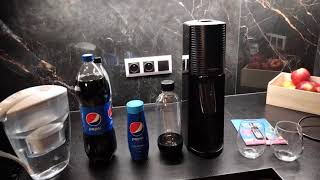 Sodastream Test Pepsi vs Pepsi org saturator [upl. by Samuella]