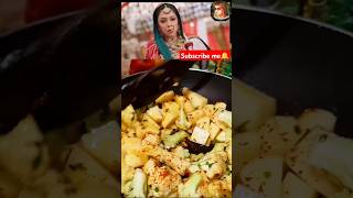 Majedaar 😋😋Aalu gobhi shortsfeed shortvideo [upl. by Hen]