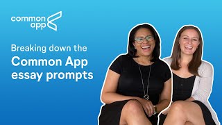 Breaking down all 7 Common App essay prompts  Common App [upl. by Oiraved]