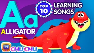 Phonics Song Lets Learn the Colors amp More  Top 10 Learning Videos  ChuChu TV Nursery Rhymes [upl. by Kristy]