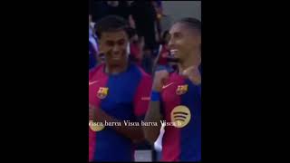 Visca Barca song 2025 edition football viscabarca [upl. by Ailaroc]