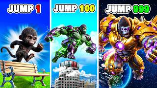 KING KONG Upgrades with Every Jump [upl. by Ettezel]