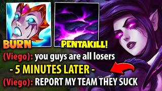 The enemy jungler was trash talking so I had to shut him up with a Pentakill [upl. by Luiza]