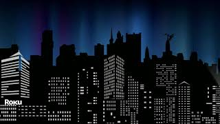 Roku screensaver City Stroll Skyline [upl. by Aicina]