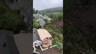 Alaska landslide kills 1 person and injures 3 in Ketchikan [upl. by Cone]