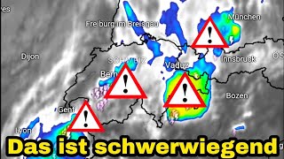 ⚠️⛈️Schwere Gewitter über der Schweiz [upl. by Etom]