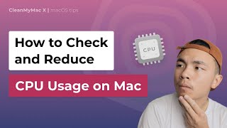 How to Check Mac CPU Usage [upl. by Enitnemelc]