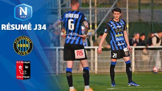 J34 I FC Chambly Oise – US Boulogne 10 le résumé  National FFF 20212022 [upl. by Anni]