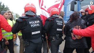 Huerta de Peraltako grabalariak kolpatu ditu poliziak [upl. by Ruiz]