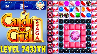 Level 7431th Candy Crush Saga Live Streaming On YouTube By Sankat Mochan Vlogs [upl. by Nerty]