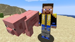 Spending 5 Days to Steal a Minecraft Pig [upl. by Brookner]