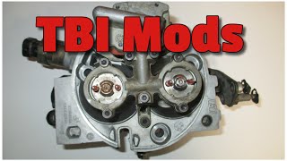 TBI mods how to get the most power and Horse Power from your TBI engine [upl. by Rocky]