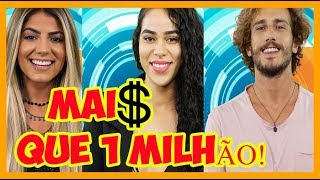 BBB19 OS MAIS QUERIDOS EX BROTHERS ALCANÇAM NÚMEROS ALTOS NA WEB [upl. by Nomad]