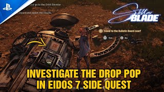 Stellar Blade  Investigate The Drop Pod in Eidos 7 Side Quest Guide Walkthrough [upl. by Airrotal]