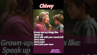 Chivvy 7th English [upl. by Eindys173]