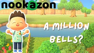 Getting rich on nookazon Animal Crossing  New Horizons [upl. by Jarus]