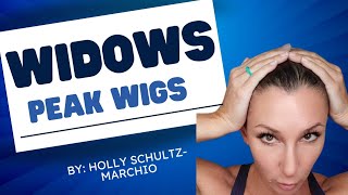 Widows peak friendly wigs [upl. by Ilbert]