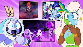 Reacting To Your Fan Art Of LUNARS NIGHTMARE [upl. by Aras]