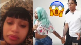 quotSTDs Existquot Cardi B Reacts To Girl GivingNeck To Rapper JP jpmusic85 During 20v1 [upl. by Cowles]