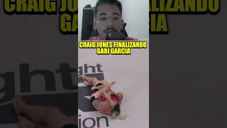 CRAIG JONES FINALIZANDO GABI GARCIA ufc ufcbrasil craigjones gabigarcia [upl. by Rahal893]