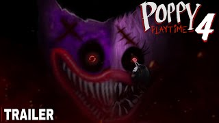 Poppy Playtime Chapter 4  Official Game Trailer [upl. by Ecirpak]