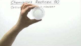 Chemisches Rechnen 6  Chemie  Allgemeine und anorganische Chemie [upl. by Ykcim]