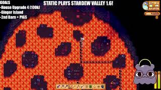 Static Plays Stardew Valley 16  65  Caving for NUTS  a moment for WINE TIME Y2 Su17 18 [upl. by Pritchett]