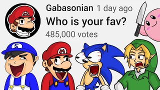 “Who Is Your Favorite” Poll Compilation 2  Gabasonian [upl. by Ynove852]