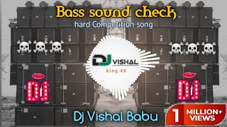 Competition song 10000Watt  DJ Vishal Babu  hard bass sound check [upl. by Nosimaj]