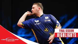 RECORDS BROKEN CHAMP CROWNED 🤯🏆  Final Session Highlights  2024 Gambrinus Czech Darts Open [upl. by Dane]