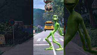 Dame to Cosita alien dance Vs bus driver feight rema funny vfx [upl. by Batha]