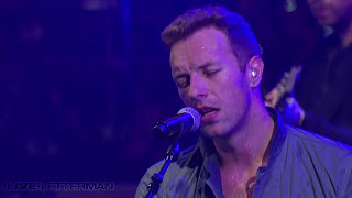 Coldplay  The Scientist Live on Letterman [upl. by Ahseym]