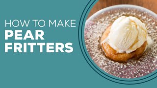 Blast from the Past Pear Fritters Recipe  Fall Dessert Ideas  Fresh Pear Recipes [upl. by Leiba]