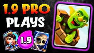 19 ELIXIR FASTEST Goblin Barrel Deck in Clash Royale [upl. by Yraeht]