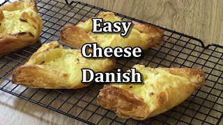 Easy Cheese Danish Pastries  Greitos bandelės su varške [upl. by Ttezil]