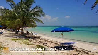 【4K】The most beautiful beach in Pinar del Rio Cuba Cayo Jutia Minas de Matahambre [upl. by Venable]