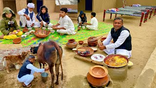 Cooking Breakfast for My Family  Morning Routine in the Village  Punjab Pakistan Village Life [upl. by Enerod]